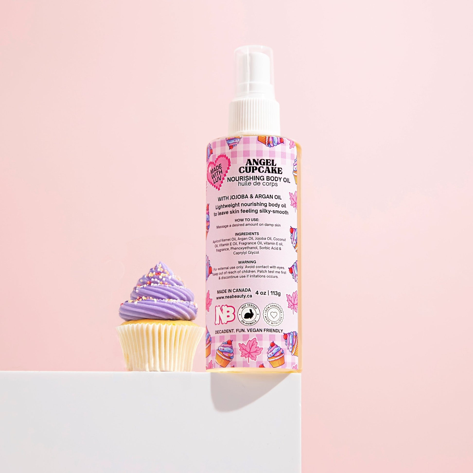 Angel Cupcake Body Oil - NEABEAUTY