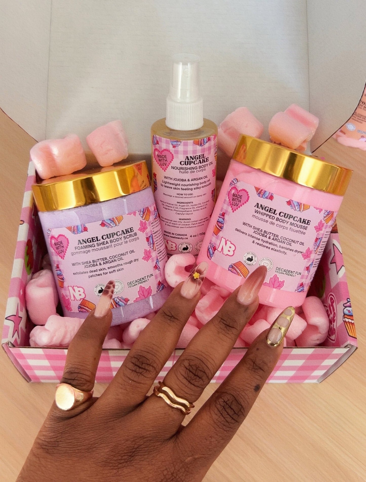 Angel Cupcake Selfcare Bundle - NEABEAUTY