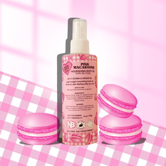 Pink Macaroon Body Oils - NEABEAUTY