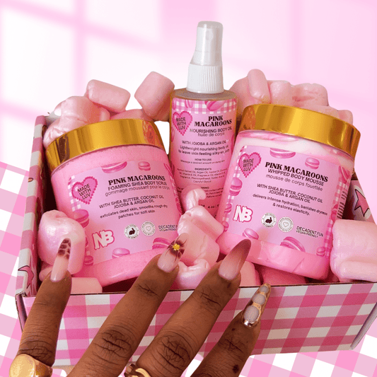 Pink Macaroons Selfcare Bundle - NEABEAUTY