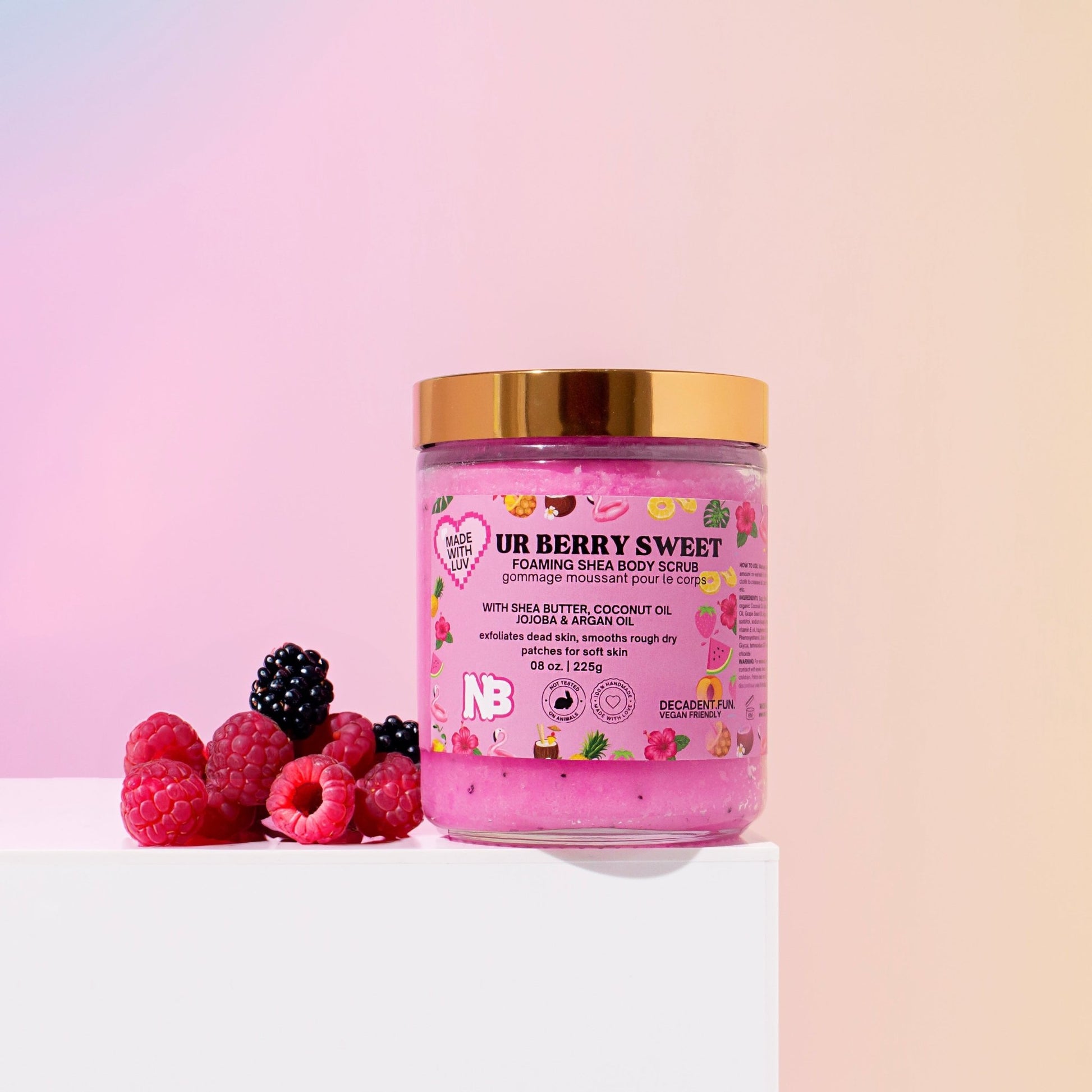 Ur Berry Sweet Body Scrub - NEABEAUTY