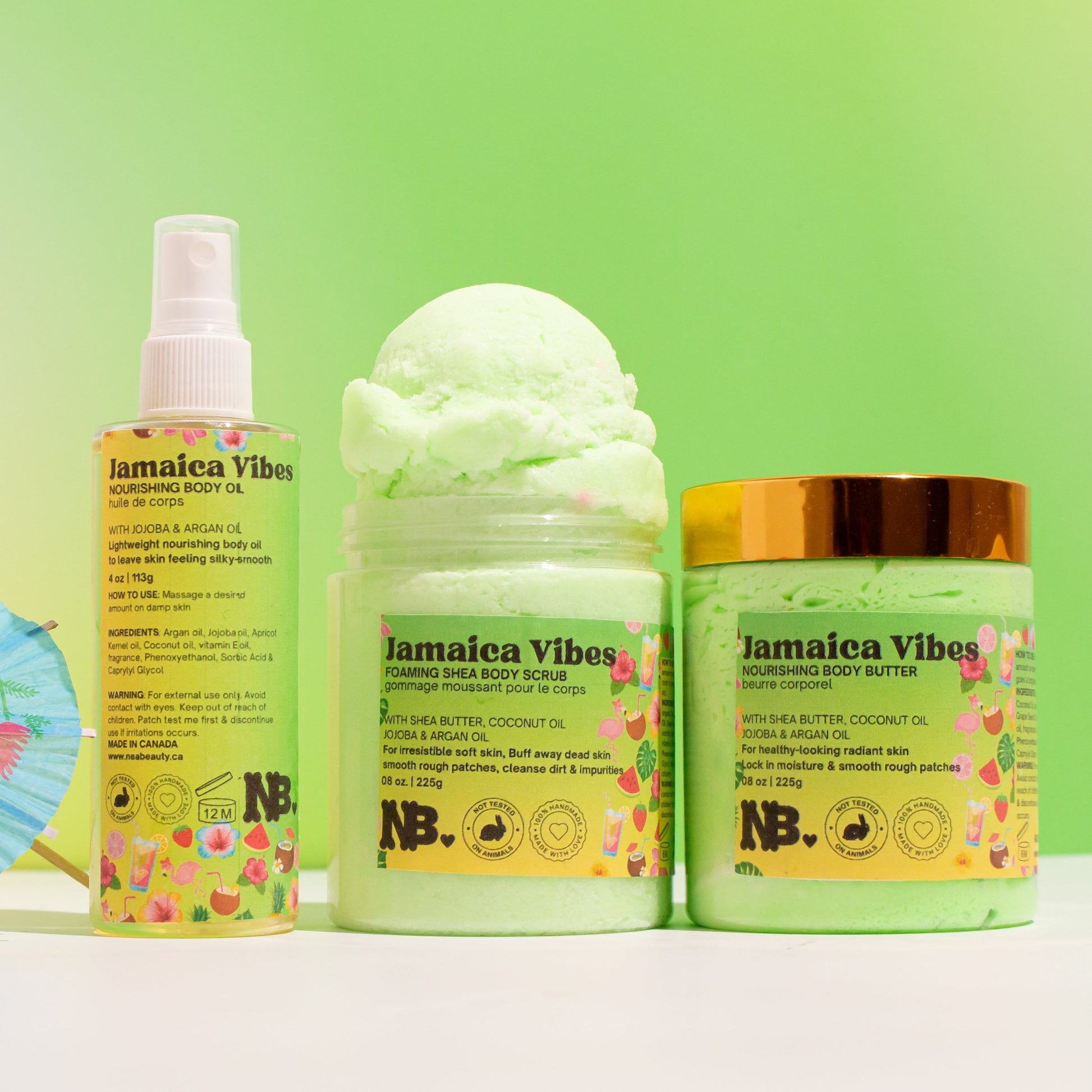 Jamaica Vibes Body Bundle - NEABEAUTY